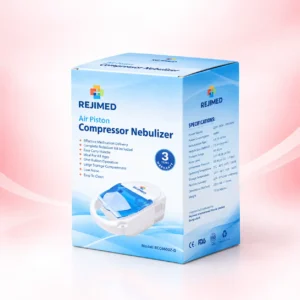 Rejimed Air Piston Compressor Nebulizer Blue Color 2