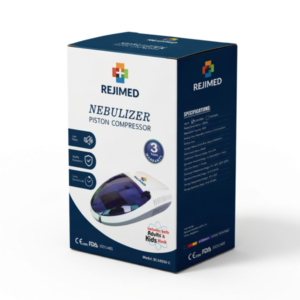 Rejimed Nebulizer Piston Compressor Blue Color